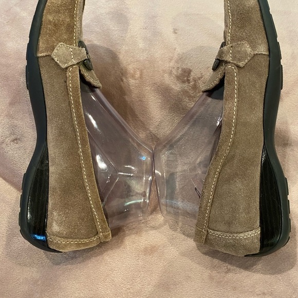 Naturalizer Women Casper Loafer size 7.5 brown Taupe Suede Slip on Comfort - Picture 5 of 12